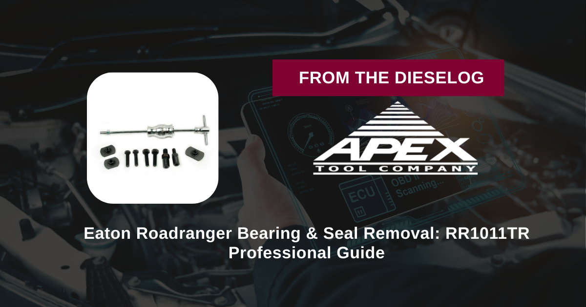 Eaton Roadranger Bearing & Seal Removal: RR1011TR Professional Guide
